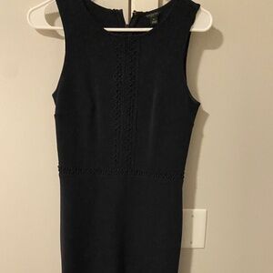 Ann Taylor Navy Sheath Dress | Size 0P